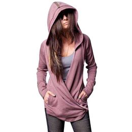 Spring Casual Jacket Women's Hoodied suede jacket Cool Girl Punk Long Sleeve Outerwear D30