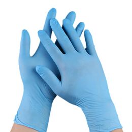 50pcs/set Disposable Latex Rubber Gloves Household Cleaning Gloves Home Experiment Catering Gloves Universal Left and Right Hand 201130