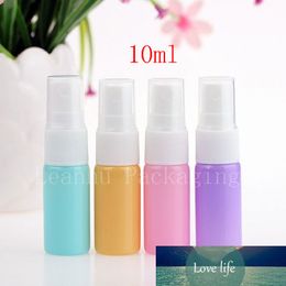 10ml Coloured Spray Pump Perfume Glass Bottles , 10CC Mist Sprayer Glass Vials With Pump , Sample Glass Containers 100pc/lot