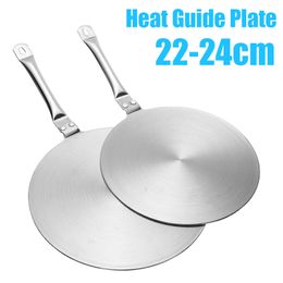 22-24cm Cooking Heat Diffuser Plate Electric Cooker Induction Hob Converter Plate Cookware Furnace Pan Converter Adapter Tool 201124
