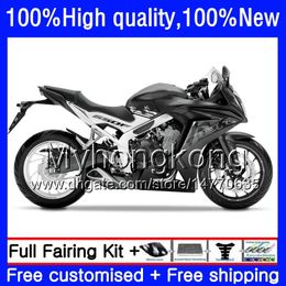 Body For HONDA CBR 650 F CBR650 F CBR-650 Matte black CBR-650F 53HM.60 CBR650F 11 12 13 14 15 16 CBR 650F 2011 2012 2013 2014 2015 Fairing