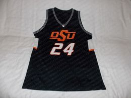 custom "OSU" Cowboys Basketball Jersey #24 Stitched Customise any number name MEN WOMEN YOUTH XS-5XL