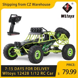12428 1 12 RC Car 2.4G 4WD Electric Brushed Racing Crawler RTR 50km h High Speed RC Off-road Car Remote Control Car Toys