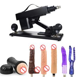 AKKAJJ Sex Furniture Adult Thrusting Massage Machine Guns with Multiple Toys for Women and Men