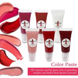 lip pigments Canada - Lip Gloss Lipstick Liquid Pigment Personalized DIY Color Longlasting Professional Colorant For