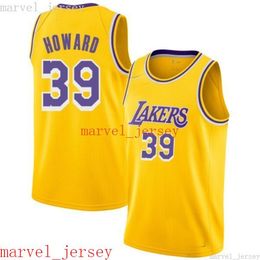 Custom Stitched Dwight Howard #39 Gold Swingman Jersey Icon Edition XS-6XL Mens Throwbacks Basketball jerseys Cheap Men Women Youth