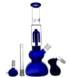 28CM 11 Inch Glass Bongs 18MM Joint Banger Ashcatcher Vintage Philtre Tube Oil Rigs Bubbler Water Pipe Bong Hookah Made By Order Only