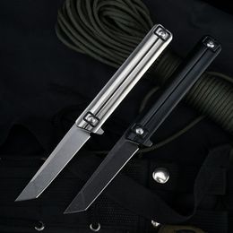 High quality self-defense folding knife D2 stainless steel outdoor survival tactics multifunctional KnivesHW37