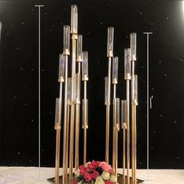 decoration vases for weddings center piece party wedding props floral stands for flower stand centrepieces mariage gold pedestal