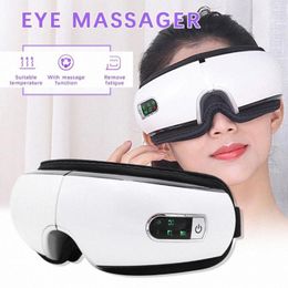 Vibration Eye Massager Care Instrument Compress Bluetooth Fatigue Massage Glasses