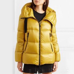 Women winter jacket fashion women down jacket high quality Yellow Pink down parkas coats winter casual outdoor Parkas womens warm outwear