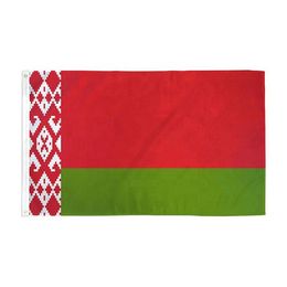 Belarus Flag High Quality 3x5 FT National Banner 90x150cm Festival Party Gift 100D Polyester Indoor Outdoor Printed Flags and Banners