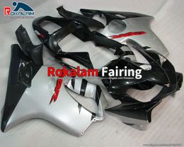 Silver Black Fairing For Honda CBR600 F4i 2001 2002 2003 CBR 600 CBF4i 01 02 03 Motorcycle Body Cowling Kit (Injection molding)