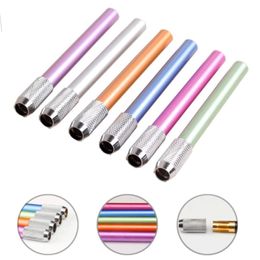 6Pcs/lot Useful Metal Pencil Lengthened Extender Holder Students Stationery School Supplies Painting Drawing Tool Y200709