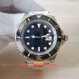 GM Factory Top Quality Watches CAL.3235 Movemen 43mm Sea-Dweller 126603-0001 18k Gold & Steel Ceramic Bezel t Mechanical Automatic Mens Watch Men's Wristwatches