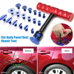 forma de T Universa Dent Puller Car Auto Body Repair Ventosa Deslize Folha de ferramenta de metal plástico ventosa Car Repair Tools Kits
