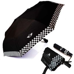 Car Styling Double Layer Reverse Umbrella Windproof Sun Beach Umbrella for Mini Cooper One JCW S Countryman Accessories 201111