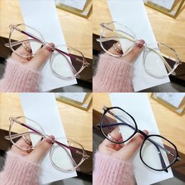 luxury-PXual Gradient Retro Sunglasses Fashion Glasses Sun Glass Rimless Designer large round glasses frame Ladies Art Shopping Mirror Brand