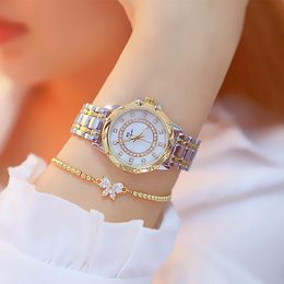 Luxury Brand Diamond Women Watch Rhinestone Elegant Ladies Watches Gold Clock Wrist Watches For Women relogio feminino With gift box