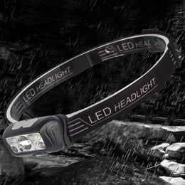 Portable headlight outdoor headlamp emergency lights LED headlights flashlights headlights new260O