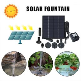 Watering Equipments Solar Fountain Small Pool Swimming Courtyard Garden Outdoor Sprinklers1