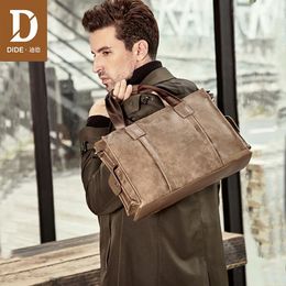 Briefcases DIDE Design Business Fashion Messenger Bag 14' Laptop Messenger/Shoulder Bags Men's Office Briefcase Male Handbags1