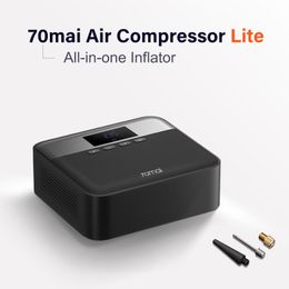 70mai Air Compressor Lite 12V 70mai Portable Electric Car Air Pump Mini Compressor Tyre Inflator Auto Tyre Pumb282J