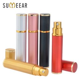 5piece/lot 8ml Portable Mini Refillable Perfume Bottle Spray Travel Atomizer Women Empty Cosmetic Containers