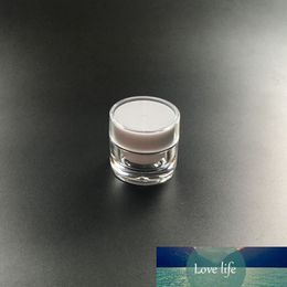 20g plastic/acrylic double wall white jar ,round shape cosmetic container,empty cream jar,Cosmetic Jar,Cosmetic Packaging