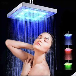 Bathroom Shower Heads Faucets, Showers & Accs Home Garden Led Temperature Control Head High-Pressure Philtre Handheld For Repair Dry Skin And