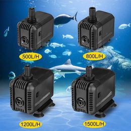 220V Portable Aquarium Water Pump ABS Low Power Mini Pumps Waterproof Submersible Fish Tank Pond Pool Fountains Water Pump Y200922