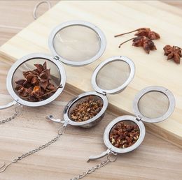 loose leaf tea tools infuser stainless steel 304 ball mesh flower green-tea filter teaware portable kitchen tool