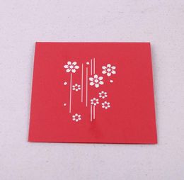 2022 new Flowers Pop Up Cards Greeting Cards gift card for Congratulation, for Special Day, Birthday or Wedding Congratulation