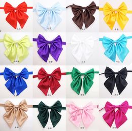 Dog Apparel Supplies Pet Home Garden 100Pc/Lot Factory Sale Cute Pure Solid Colours Handmade Adjustable Ties Bow Cat Neckties Grooming Drop