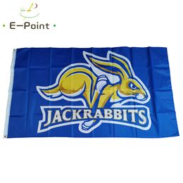 NCAA south dakota state jackrabbits Flag 3*5ft (90cm*150cm) Polyester flag Banner decoration flying home & garden flag Festive gifts