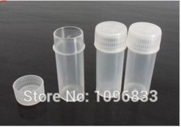 5g Plastic Small Bottle Tube-shaped, Empty Medicine Packaging Bottle, Medicament Bottles, 100pcs/Lotgood qualtty