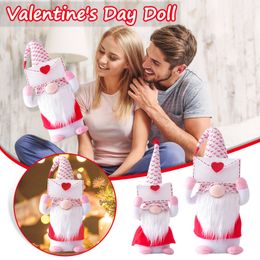 2021 Envelope and Love Swedish Santa Gnome Plush Doll Holiday Figurines Toy Valentine's Day doll Ornaments