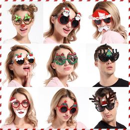 Christmas glasses Christmas decorations props ball party funny glasses Christmas decoration glasses Party Supplies T2I51608