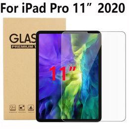 New arrival Tablet Pad Tempered Glass Screen Protector For IPAD PRO 11 2020 in Retail Package DHL FREE SHIPPING