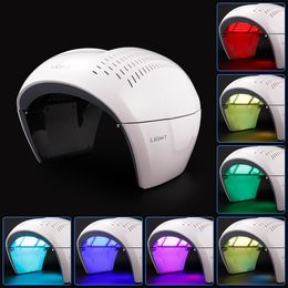 newest remote control 7 Colour led light therapy pdt led facial photodynamic therapy for skin rejuvenation led mask