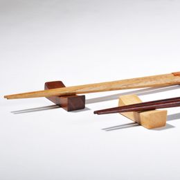Japanese Eco Cooking Utensils Wooden Chopsticks Holder Phoebe Creative Decorative Chopsticks Pillow Care Chopstick Rest LX01315