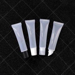 10ml 15ml 20g Empty Lip Balm Container Plastic Lipstick Cream Bottle Makeup Lipgloss Soft Tube Refillable Free Shipping