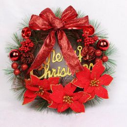 Christmas Decorations 2021 Tree Topper Xmas Party Doorwall Door Hanging Decoration Wreath Window Ornament Garland Bell1