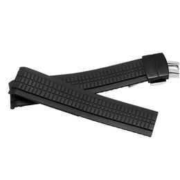 Watch Bands Quality Silicone Watchbands 21mm Black Rubber Strap For Aquanaut Series 5164a5167a-001