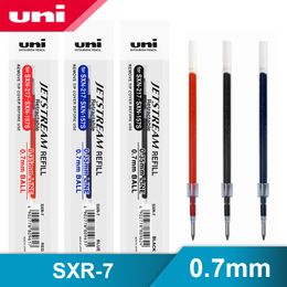 12 Pcs/Lot Mitsubishi Uni SXR-7 Jetstream Series Smooth Ballpoint Pen Refill 0.7mm For SXN-1000/SXN-157S/SXN-189DS Gel Pens 201111