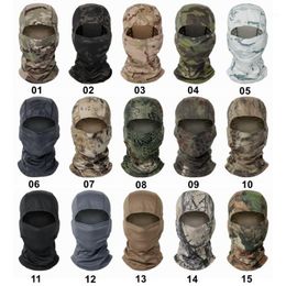 Cycling Caps & Masks 2021 Tactical Balaclava Full Face Neck Scarf Head Warmer Outdoor Hunting Hiking Skiing Army Camo Bandana1