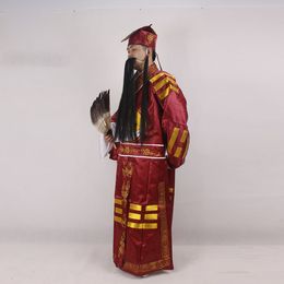 Peking opera costumes Three Kingdoms of Ancient China Zhuge Liang Garment Tai Chi Wudang gossip TV Film costumes For Asian