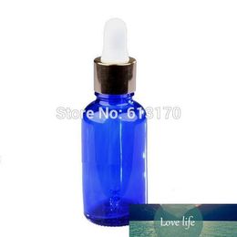 10pcs 30ml Blue Glass Bottles 1OZ Empty Dropper Bottle, Glass Perfume Vials, Essential Oil Bottles, Small Sampling Container