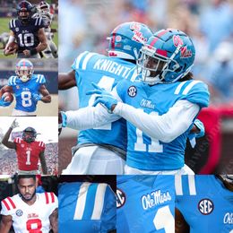 Ole Miss Rebels Football Jerse Jonathan Mingo Snoop Conner Tlan Knight Case Kell Sam Williams Jacquez Jones Jalon Jones Ja