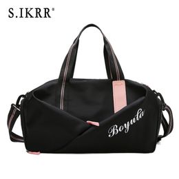 S.IKRR Sport Bag Travel Bag Practical Woman Luggage Organiser Weekend Bags Travel Women Waterproof Outdoor Yoga Travel Handbag T200710